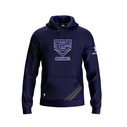 [FOLHSMNV-YXS-LOGO1] Decker Summit Hoodie (Youth XS, Navy, Logo 1)