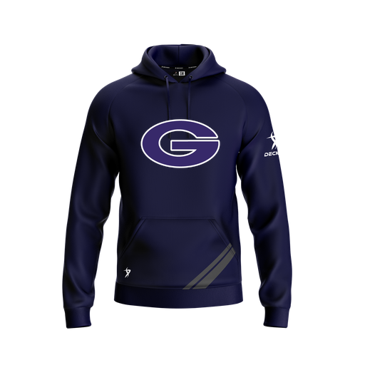 [FOLHSMNV-YXS-LOGO2] Decker Summit Hoodie (Youth XS, Navy, Logo 2)