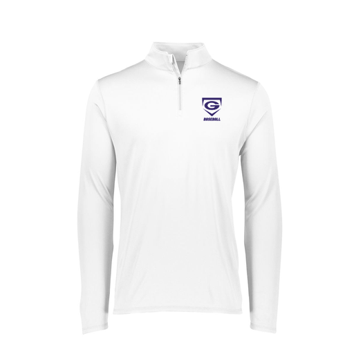 [FTLQFLWH-FAXS-LOGO1] Decker Women's Flex-Lite 1/4 Zip Shirt (Female Adult XS, White, Logo 1)