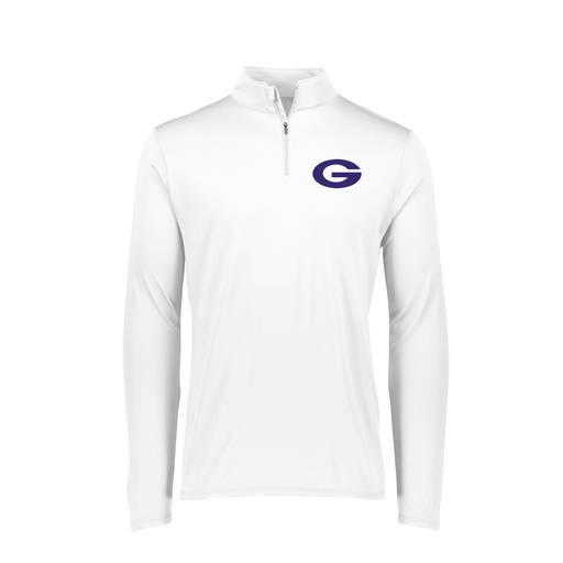 [FTLQFLWH-FAXS-LOGO2] Decker Women's Flex-Lite 1/4 Zip Shirt (Female Adult XS, White, Logo 2)