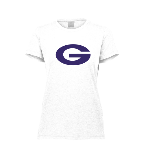 [FTSCUBWH-FAXS-LOGO2] Decker Women's Tri-Blend T-Shirt - Short Sleeve (Female Adult XS, White, Logo 2)