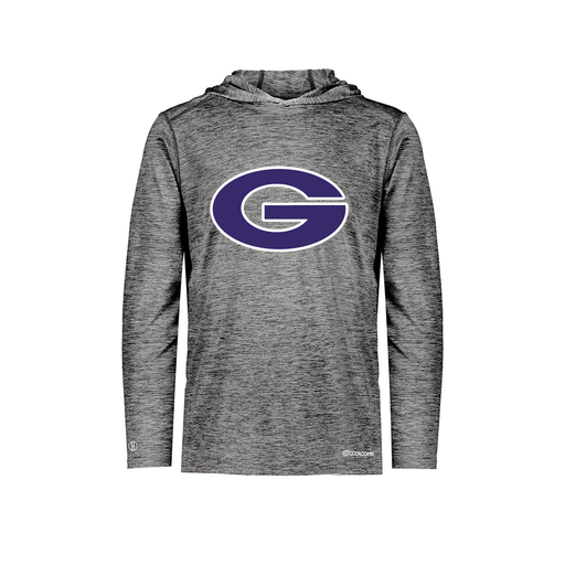 [FOLHCGBK-AS-LOGO2] Decker Men's Charge Hoodie (Adult S, Black, Logo 2)